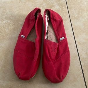Red toms flats men’s 11.5